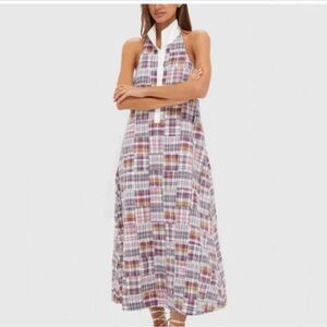 Tuckernuck Multicolor Plaid Midi Dress